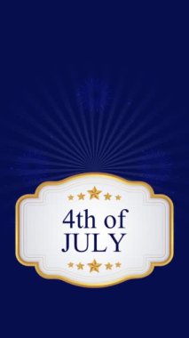 Bağımsızlık Günü, 4 Temmuz, ABD, Amerika, Amerika Birleşik Devletleri, tatil etkinlikleri stok görüntüleri ve sosyal medya şablonları