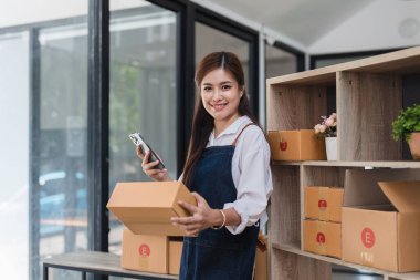 Küçük işletmeler KOBİ 'nin sahibi kadın girişimciler paket, e-iş, pazarlama, çevrimiçi dükkan, sme, girişimciler.
