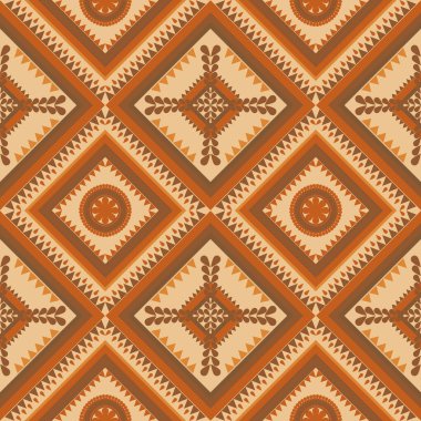 Tasarımı, el çizimi, arka planı olan kusursuz desenli kumaş