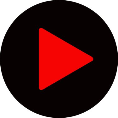 Düğme siyah ve kırmızı çal