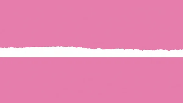 Pastel Roze Achtergrond Knip Witte Lijn — Stockfoto