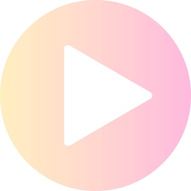 Düğme çalma Pembe pastel rengi