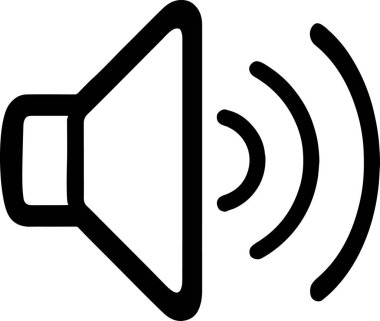 Siyahi hoparlör maksimum ses