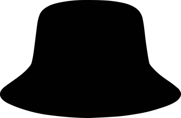 Καπέλο Από Μαύρο Και Άσπρο Νήμα — Φωτογραφία Αρχείου