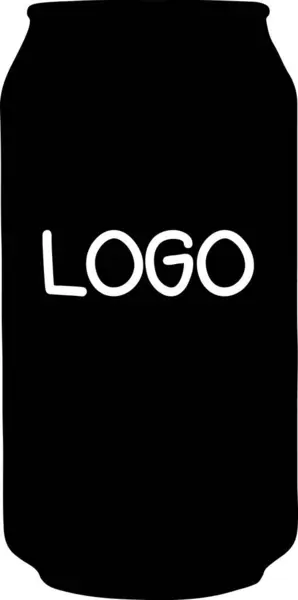 Les Boîtes Noires Blanches Ont Logo Centre Boîte — Photo