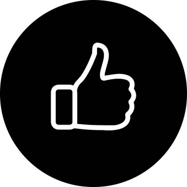 Bu pozun el resmi siyah bir dairenin ortasında beyaz bir renge sahiptir.