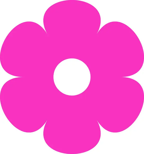Punktowe Purpurowe Kwiaty Wzór — Zdjęcie stockowe