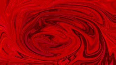 Kırmızı, siyah, iki rengin zıt kombinasyonu.