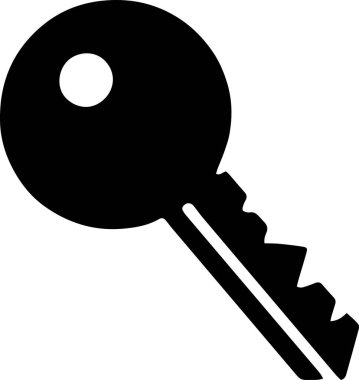 1 düz şekilli siyah tuş