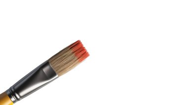 Çizim fırçasında portakal var.