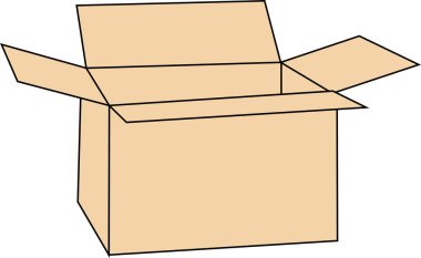 1 Kahverengi Karton Sandık Açılıyor