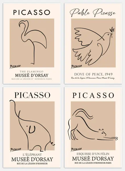 Estetik Modern Sanat, Soyut Sanat Seti, Boho Dekor, Minimalist Sanat, Dekorasyon Koleksiyonu