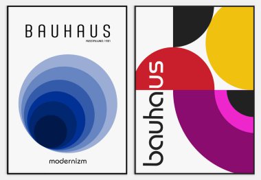 Bauhaus stili Soyut Sanatı, Dekoratif Modern Sanatı içerir,