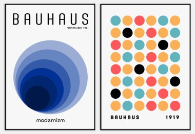 Bauhaus stili Soyut Sanatı, Dekoratif Modern Sanatı içerir,