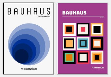 Bauhaus stili Soyut Sanatı, Dekoratif Modern Sanatı içerir,