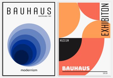 Bauhaus stili Soyut Sanatı, Dekoratif Modern Sanatı içerir,