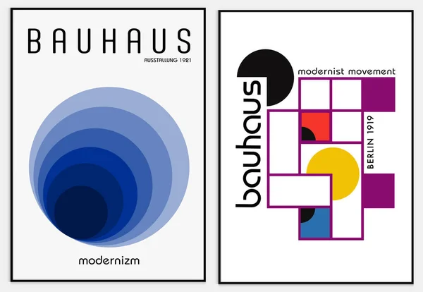 Bauhaus stili Soyut Sanatı, Dekoratif Modern Sanatı içerir,