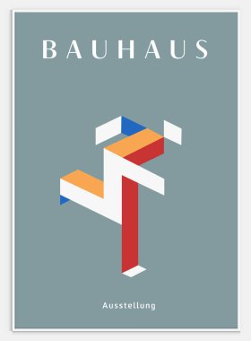 Bauhaus stili Soyut Sanatı, Dekoratif Modern Sanatı içerir,