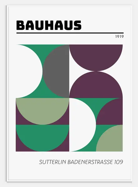 Bauhaus stili Soyut Sanatı, Dekoratif Modern Sanatı içerir,