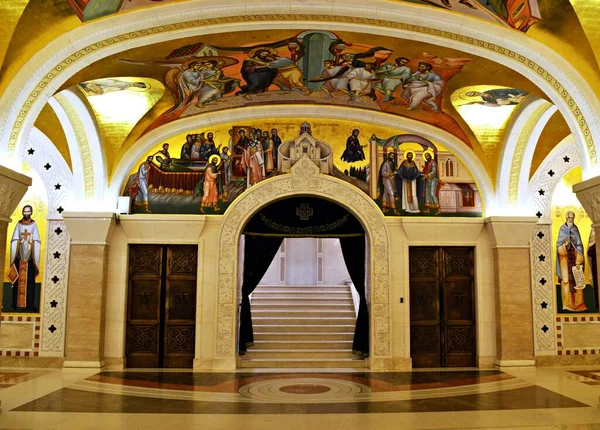 Orthodoxe Kirche Des Heiligen Sava Belgrad — Stockfoto