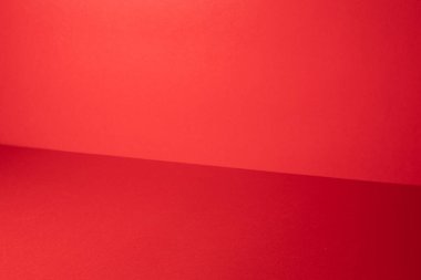 ürün için kırmızı stüdyo arka planı