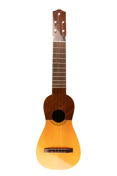 Geleneksel kanarya enstrümanı, timple, beyaz arka planda izole edilmiş. Yüksek kalite fotoğraf