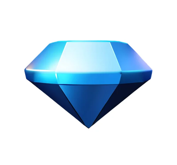 Diamond Ikon Lyxig Dyr Sällsynt Ikon Transparent Bakgrund Cutout — Stockfoto