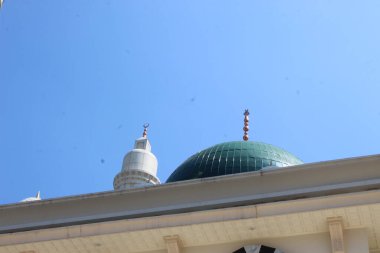 Merkez Java, Endonezya, 22 Haziran 2023: Karanganyar Madaniyah Büyük Camii 'nin bir binası