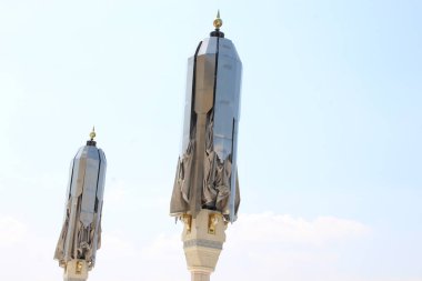 Merkez Java, Endonezya, 22 Haziran 2023: Karanganyar Madaniyah Büyük Camii 'nin bir binası