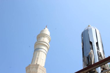 Merkez Java, Endonezya, 22 Haziran 2023: Karanganyar Madaniyah Büyük Camii 'nin bir binası