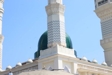 Merkez Java, Endonezya, 22 Haziran 2023: Karanganyar Madaniyah Büyük Camii 'nin bir binası