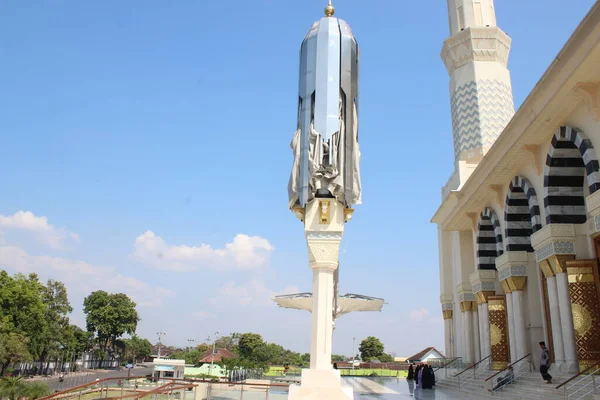 Java Central Indonésia Junho 2023 Edifício Grande Mesquita Karanganyar Madaniyah — Fotografia de Stock