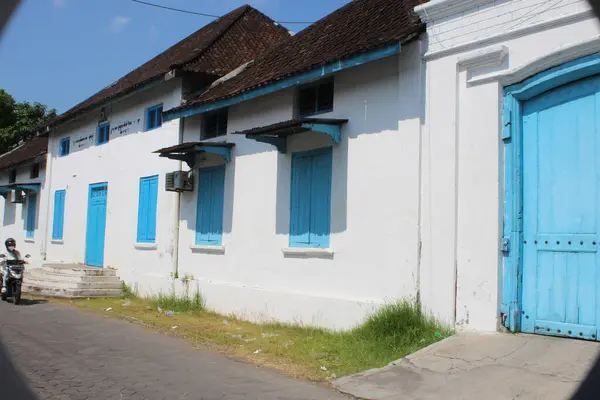 2023年6月22日 印度尼西亚爪哇中部 位于苏拉卡尔塔宫文化遗产区的一座建筑 — 图库照片