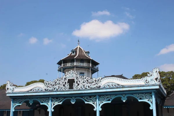 2023年6月22日インドネシア中部ジャワ島 スラカルタ宮殿の文化遺産エリアに位置する建物 — ストック写真