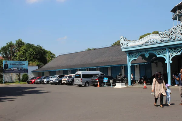 Közép Jáva Indonézia 2023 Június Egy Épület Surakarta Palota Kulturális — Stock Fotó