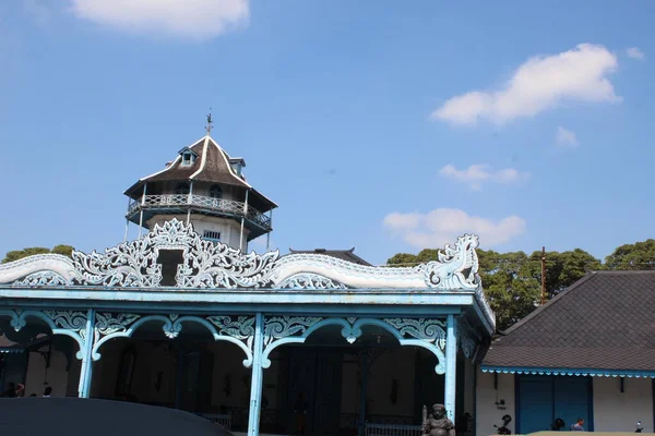 Közép Jáva Indonézia 2023 Június Egy Épület Surakarta Palota Kulturális — Stock Fotó