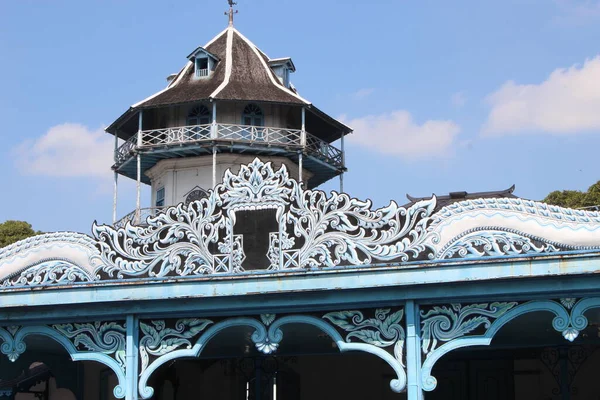 Центральная Ява Индонезия Июня 2023 Года Здание Дворца Суракарта Зоне — стоковое фото