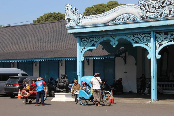 Jawa Środkowa Indonezja Czerwca 2023 Budynek Obszarze Dziedzictwa Kulturowego Pałacu — Zdjęcie stockowe