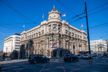 01,13,2023,Serbia,Different buildings and view from the streets of Belgrade