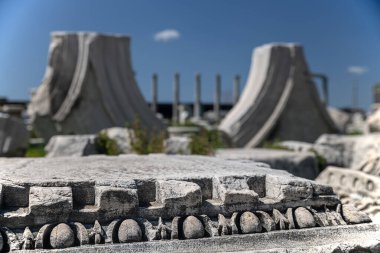 Eski İzmir şehri Agora Büyük İskender 'in hayal ettiği şehir.