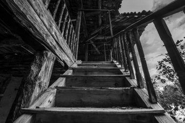 Aydın Karacasu Kucukdaglik mahallesindeki tarihi taş evler