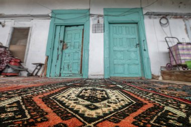 Aydın Karacasu Kucukdagli mahallesindeki tarihi taş evler