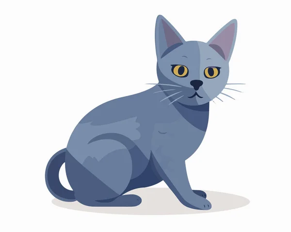 Cute Cat Pet Icon — Stock Vector