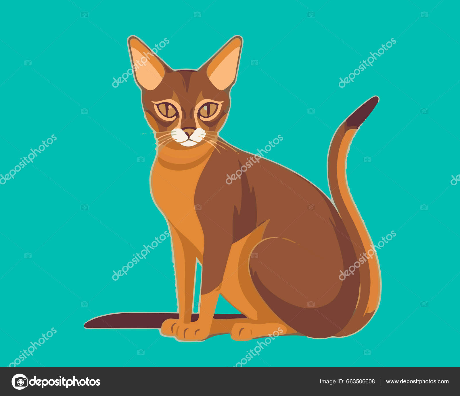 Cat icon Stock Vector