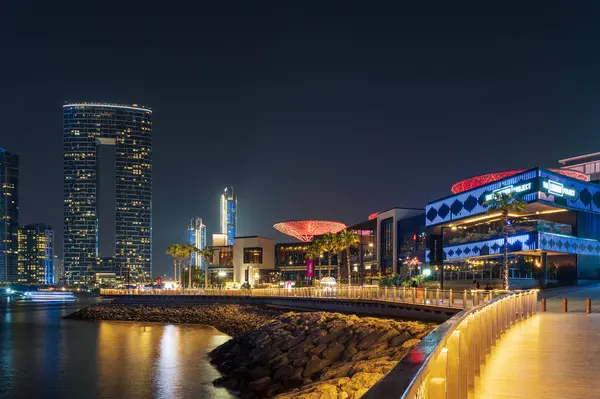 Bluewater geceleri, Adres Otel, Dubai, Birleşik Arap Emirlikleri.