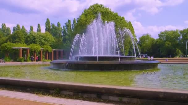 Experimente Beleza Encantadora Oásis Parque Com Este Vídeo Fascinante Uma — Vídeo de Stock