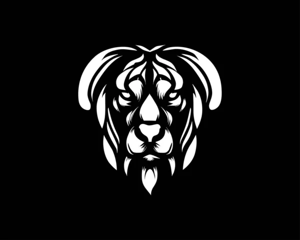 Design Logotipo Cabeça Cão Criativo — Fotografia de Stock