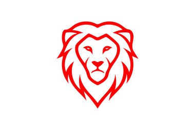 aslan vektör logosu çizimi