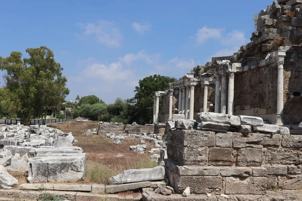 Historische Antike Städte Der Türkei — Stockfoto