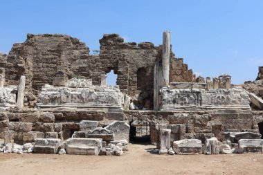 Antalya / Trkiye antik kentinden antik kenti / sahneleri